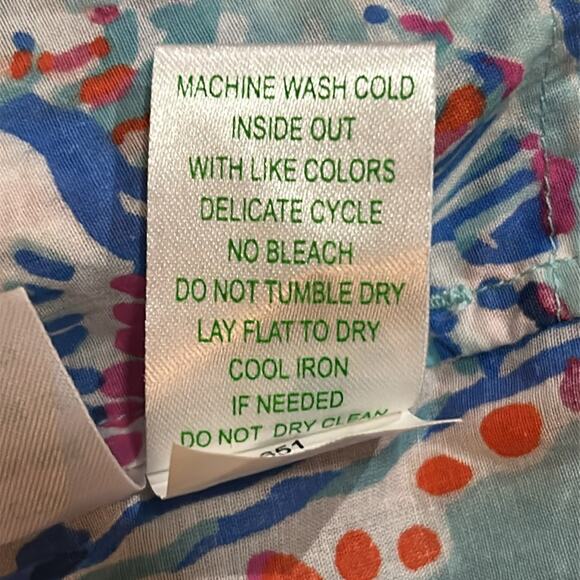 Womans Lilly Pulitzer Jupiter Island Tunic SHELL ME ABOUT IT  XXSMALL - Picture 9 of 9